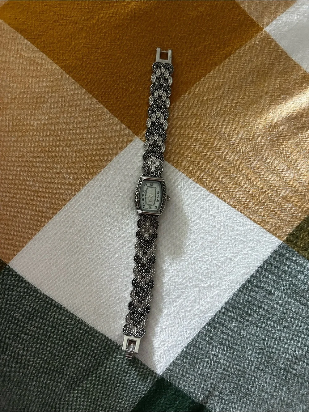 MZ Berger WS01 vintage dark grey and silver watch